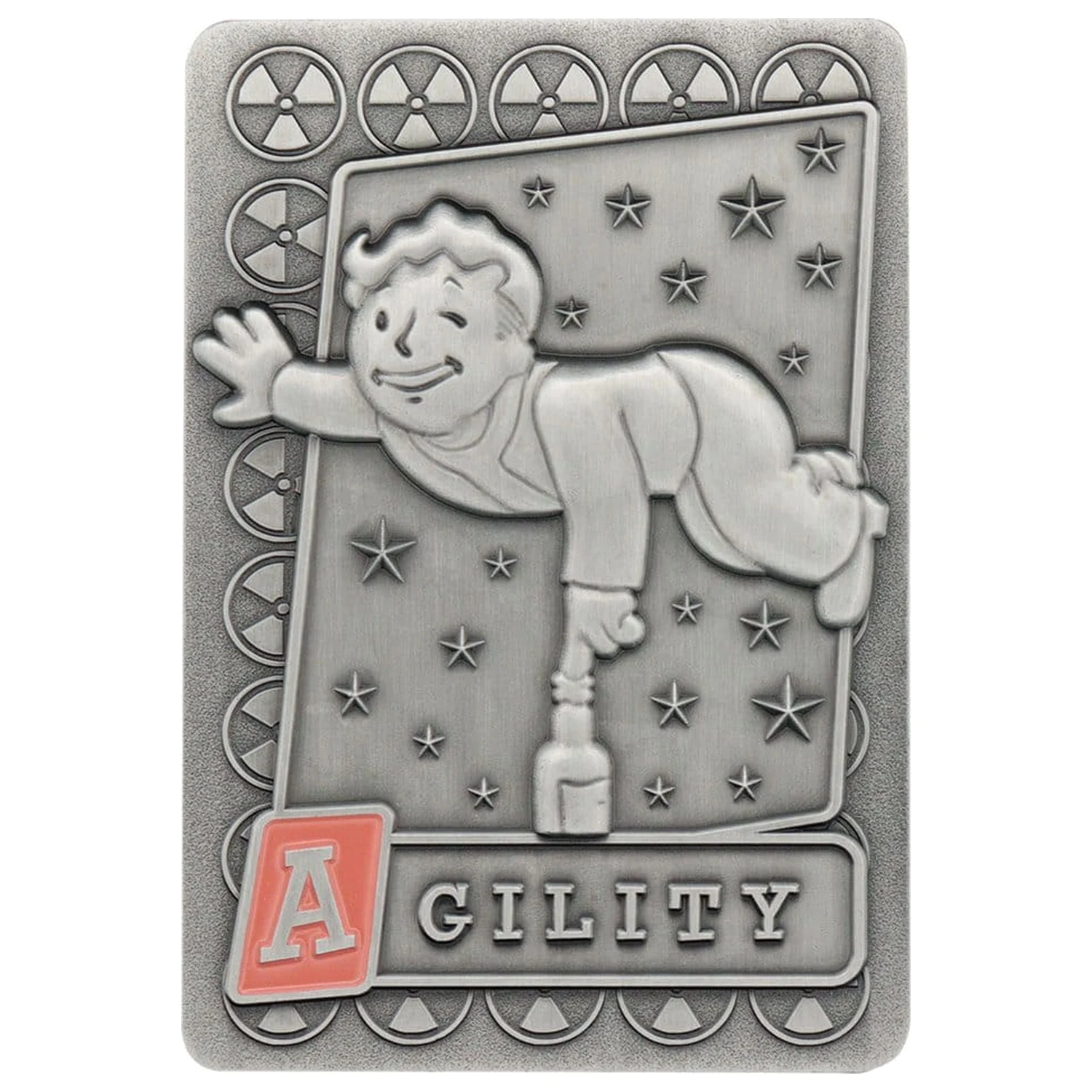 Fallout Ingots mit Album S.P.E.C.I.A.L. Perk Card Sammleralbum Produktfoto