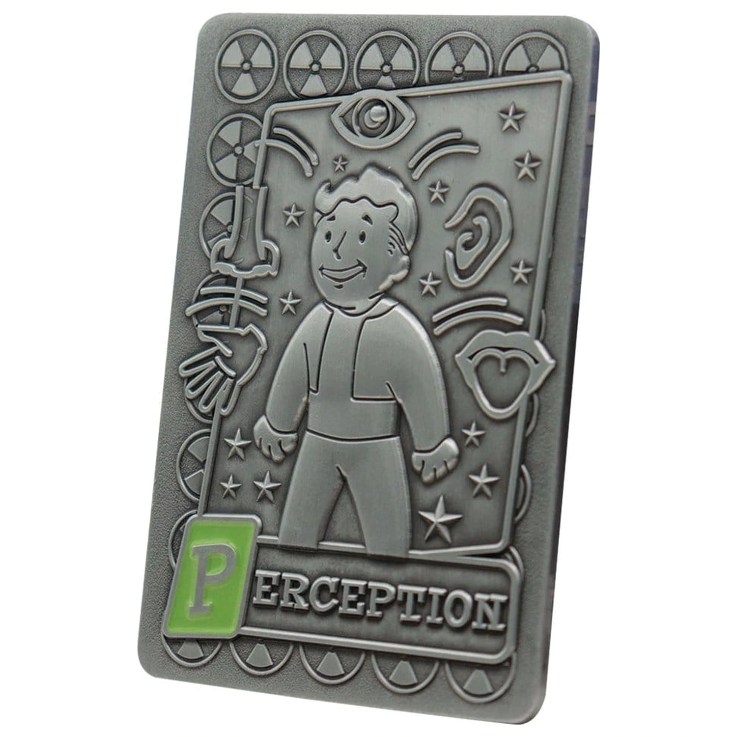 Fallout Ingots mit Album S.P.E.C.I.A.L. Perk Card Sammleralbum Produktfoto