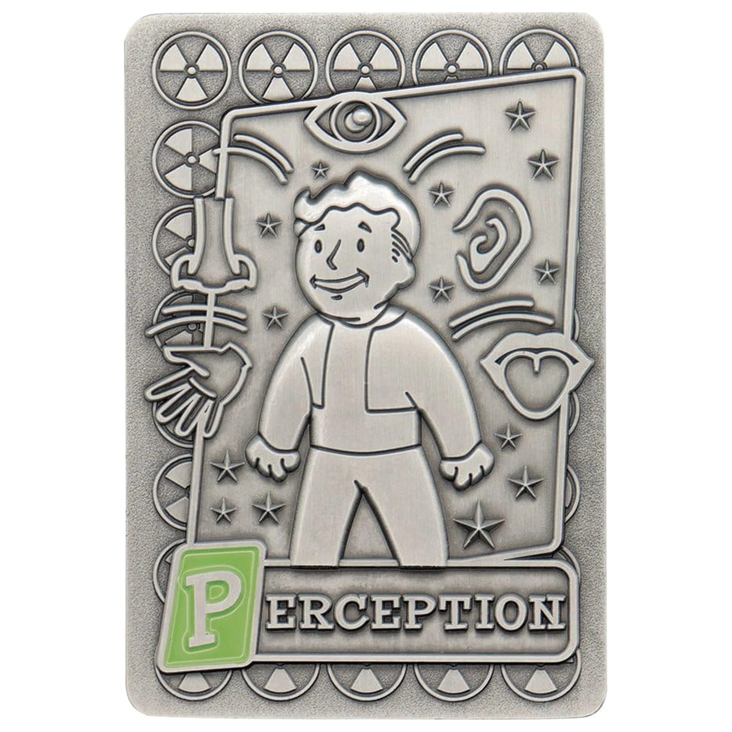 Fallout Ingots mit Album S.P.E.C.I.A.L. Perk Card Sammleralbum Produktfoto