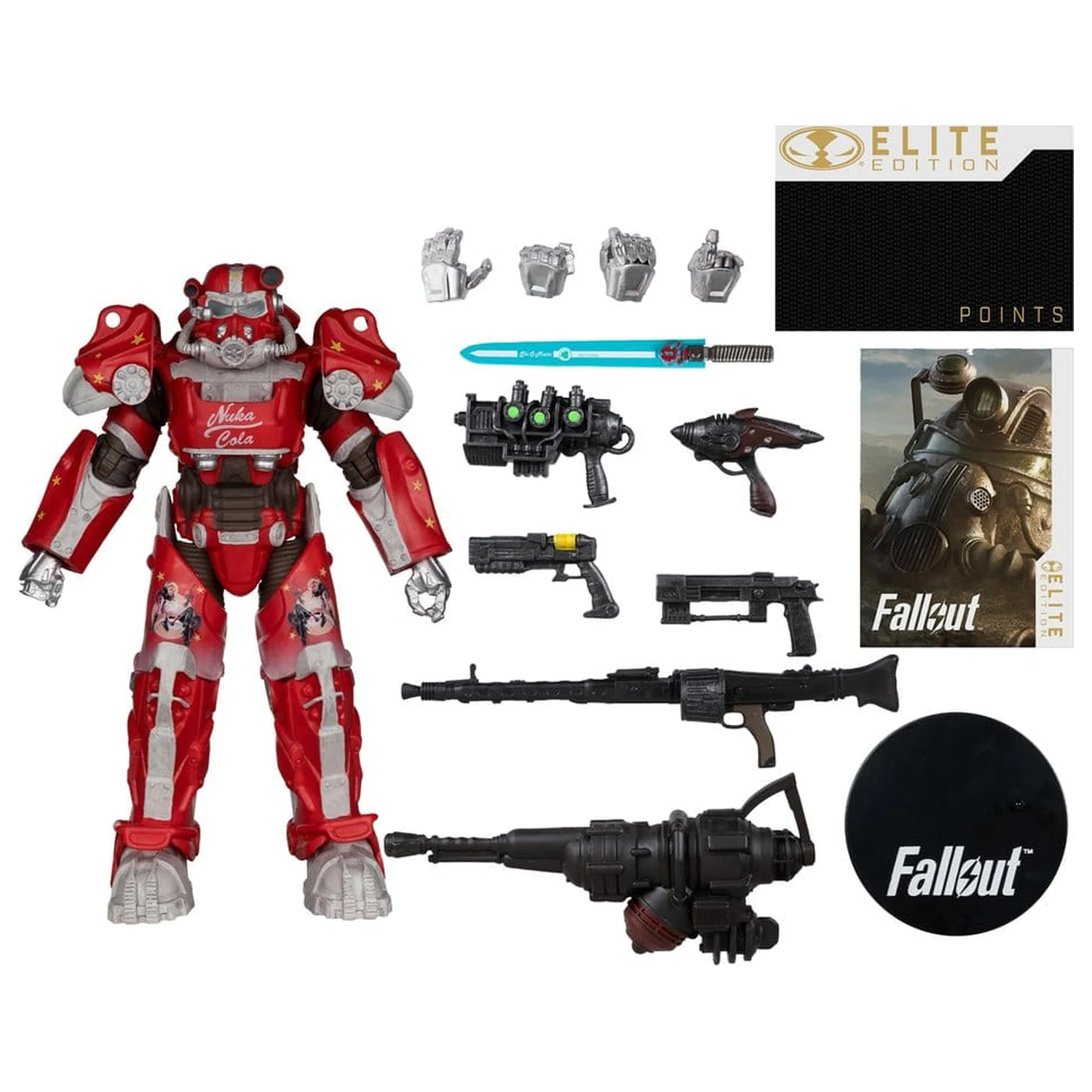 Fallout McFarlane Elite Edition Actionfigur Fallout 76 Nuka Cola T-60 (Gold Label) 19 cm Produktfoto