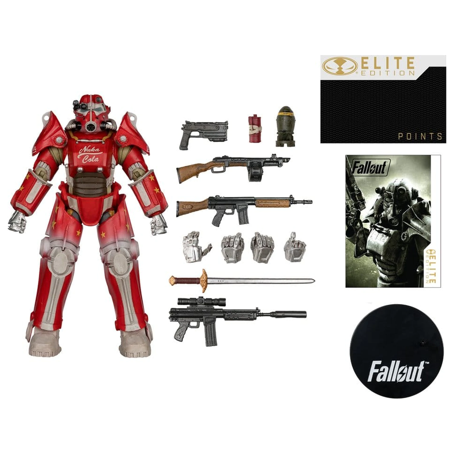 Fallout McFarlane Elite Edition Deluxe Actionfigur T-45B Nuka Cola 20 cm Produktfoto