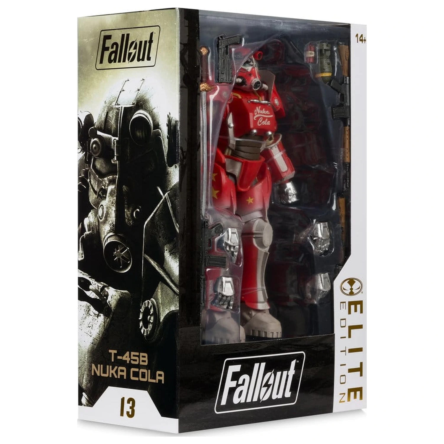 Fallout McFarlane Elite Edition Deluxe Actionfigur T-45B Nuka Cola 20 cm Produktfoto