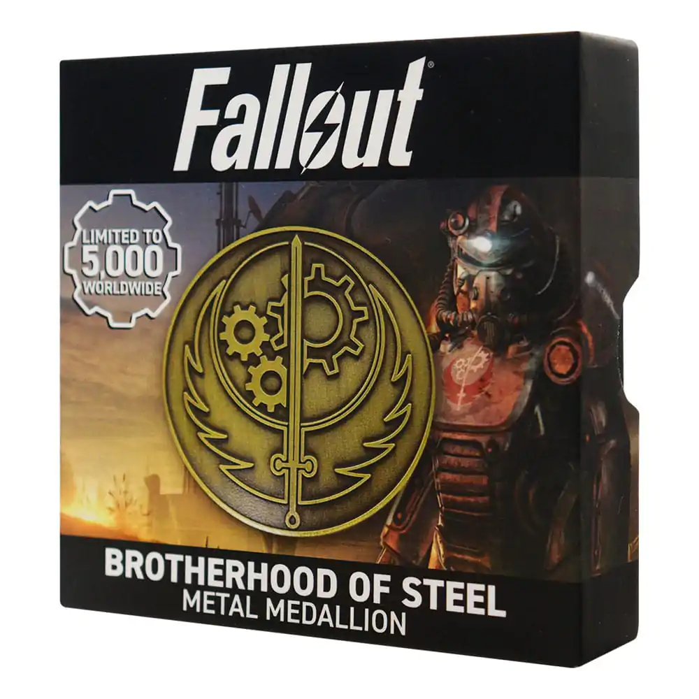 Fallout Medaille Brotherhood of Steel termékfotó