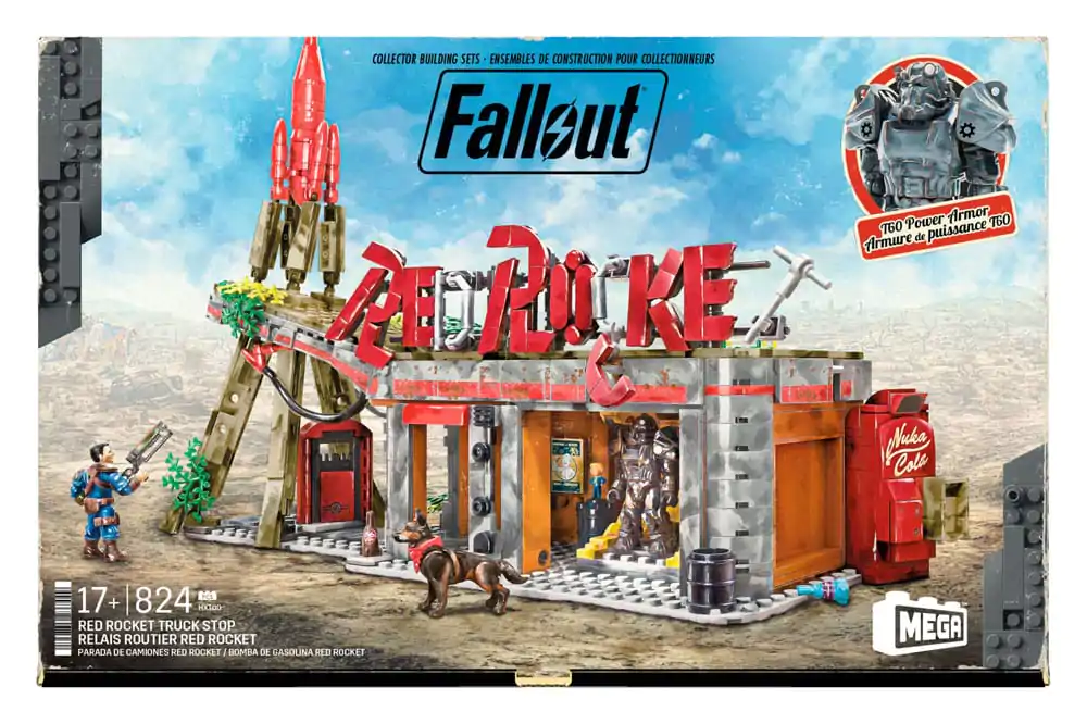 Fallout MEGA Baukasten Red Rocket Truck Stop termékfotó