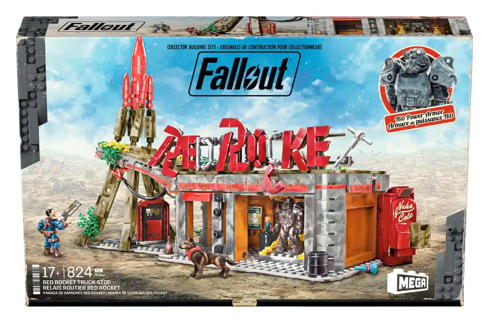 Fallout MEGA Baukasten Red Rocket Truck Stop termékfotó