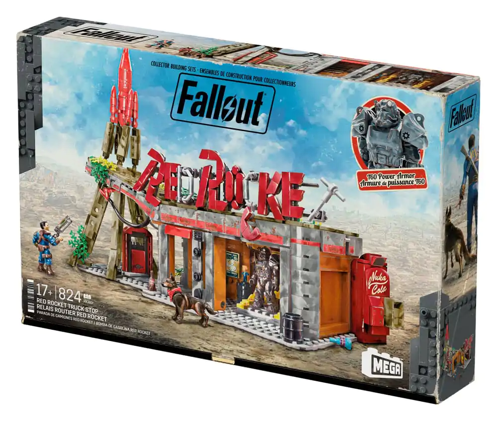 Fallout MEGA Baukasten Red Rocket Truck Stop termékfotó