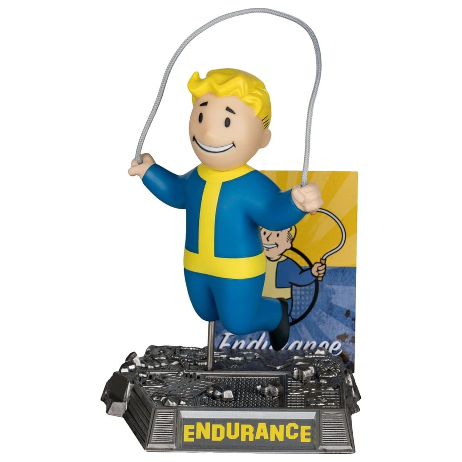 Fallout Mini Figur Vault Boy: Endurance 13 cm Produktfoto