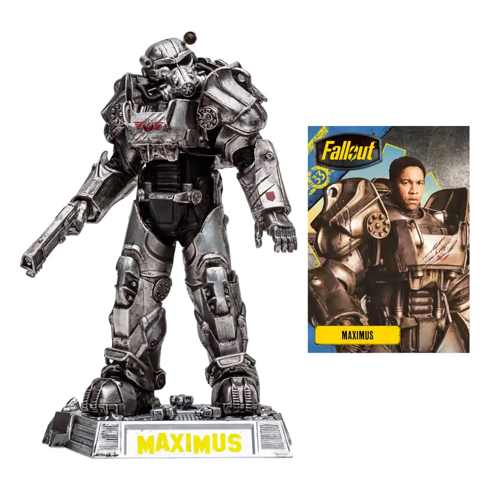 Fallout Movie Maniacs Actionfiguren 3er-Pack Lucy &amp; Maximus &amp; The Ghoul (GITD) (Gold Label) 15 cm Produktfoto