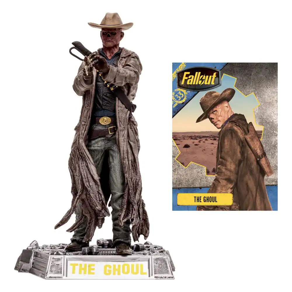 Fallout Movie Maniacs Actionfiguren 3er-Pack Lucy &amp; Maximus &amp; The Ghoul (GITD) (Gold Label) 15 cm Produktfoto