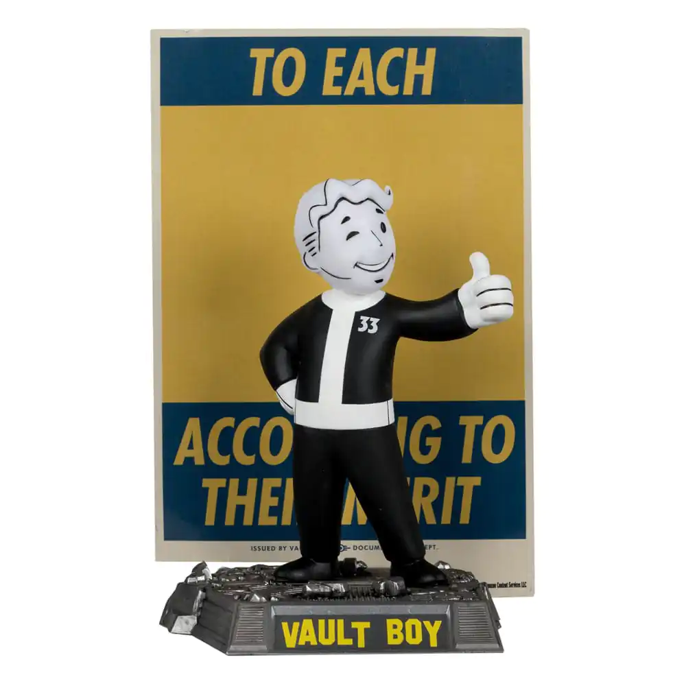 Fallout Movie Maniacs PVC Statuen 4er-Pack Lucy, Maximus, The Ghoul & Vault Boy 15 cm Produktfoto