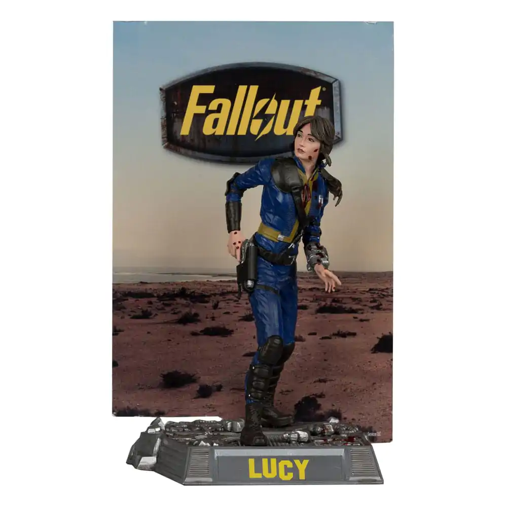 Fallout Movie Maniacs PVC Statuen 4er-Pack Lucy, Maximus, The Ghoul & Vault Boy 15 cm Produktfoto