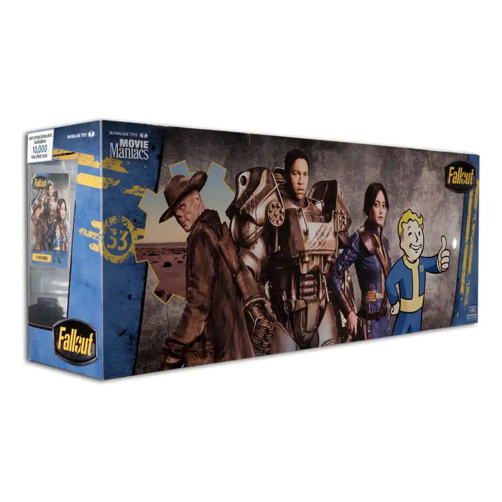 Fallout Movie Maniacs PVC Statuen 4er-Pack Lucy, Maximus, The Ghoul & Vault Boy 15 cm termékfotó