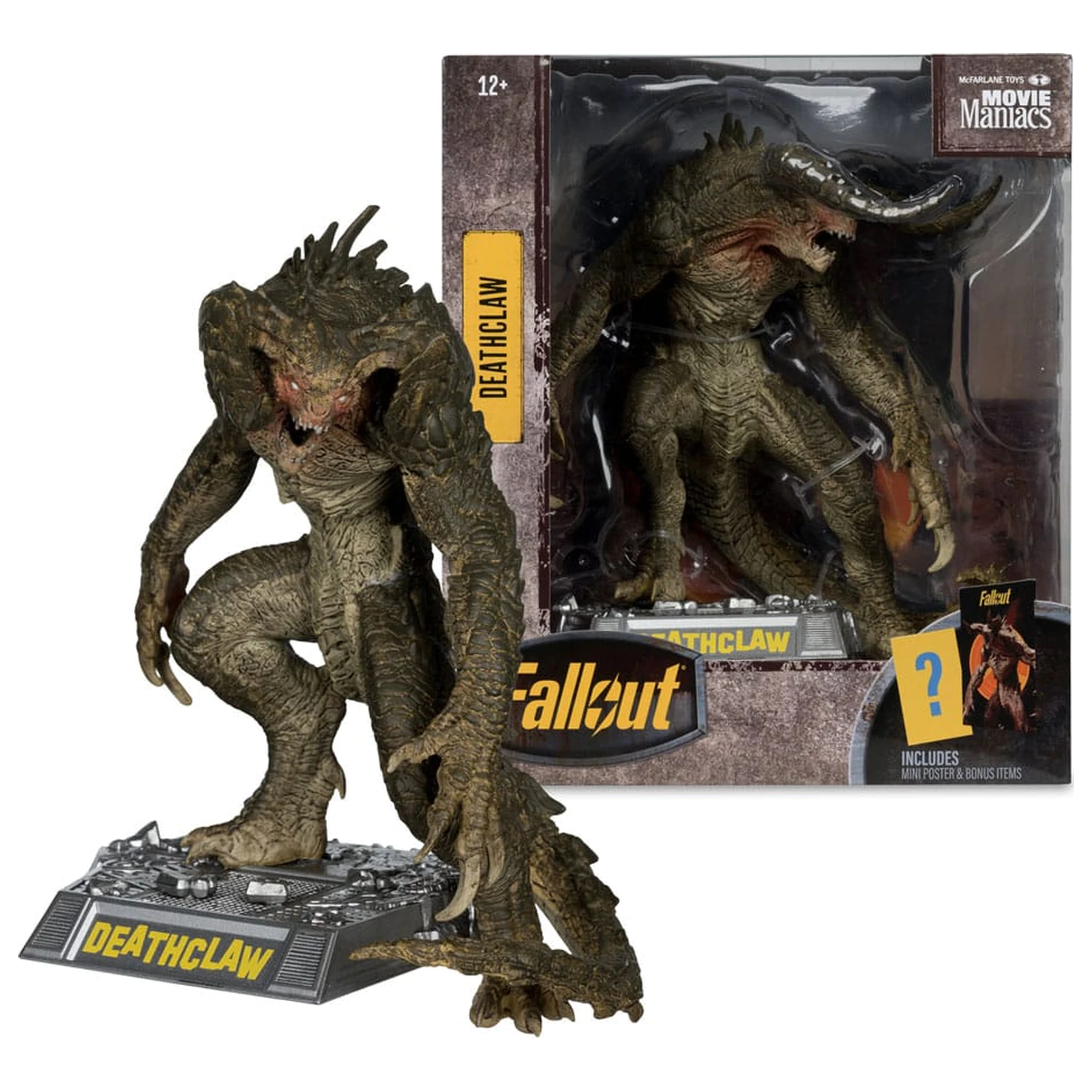 Fallout Movie Maniacs Actionfigur Deathclaw (Season 2) 19 cm Produktfoto