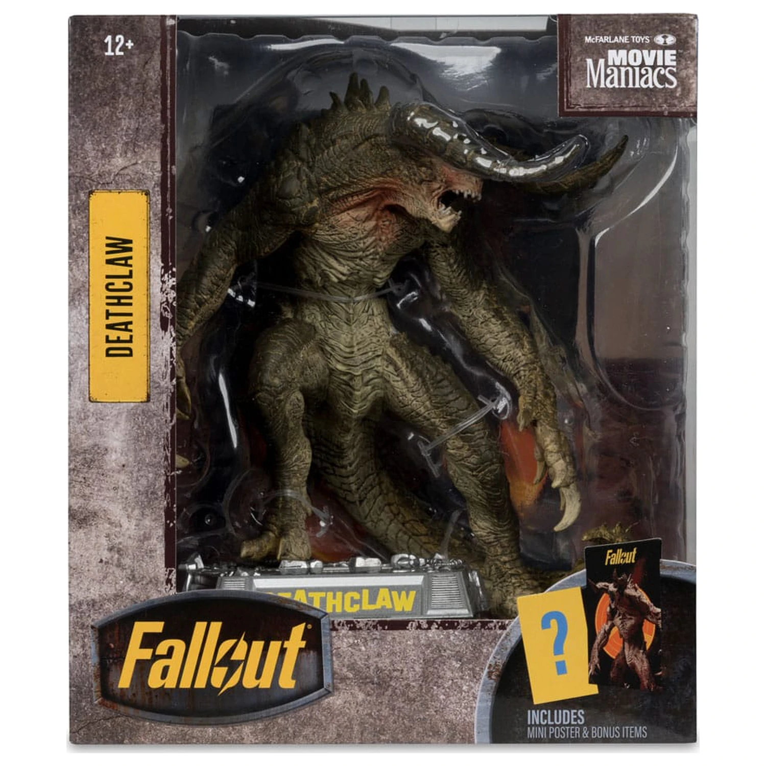 Fallout Movie Maniacs Actionfigur Deathclaw (Season 2) 19 cm Produktfoto