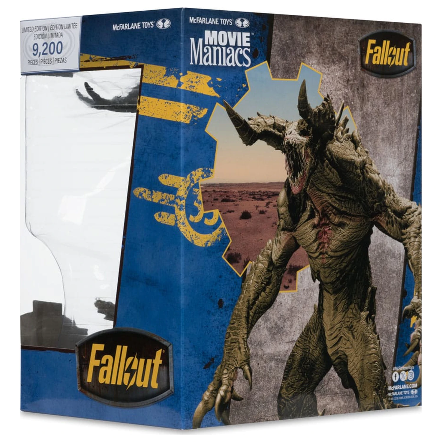 Fallout Movie Maniacs Actionfigur Deathclaw (Season 2) 19 cm Produktfoto