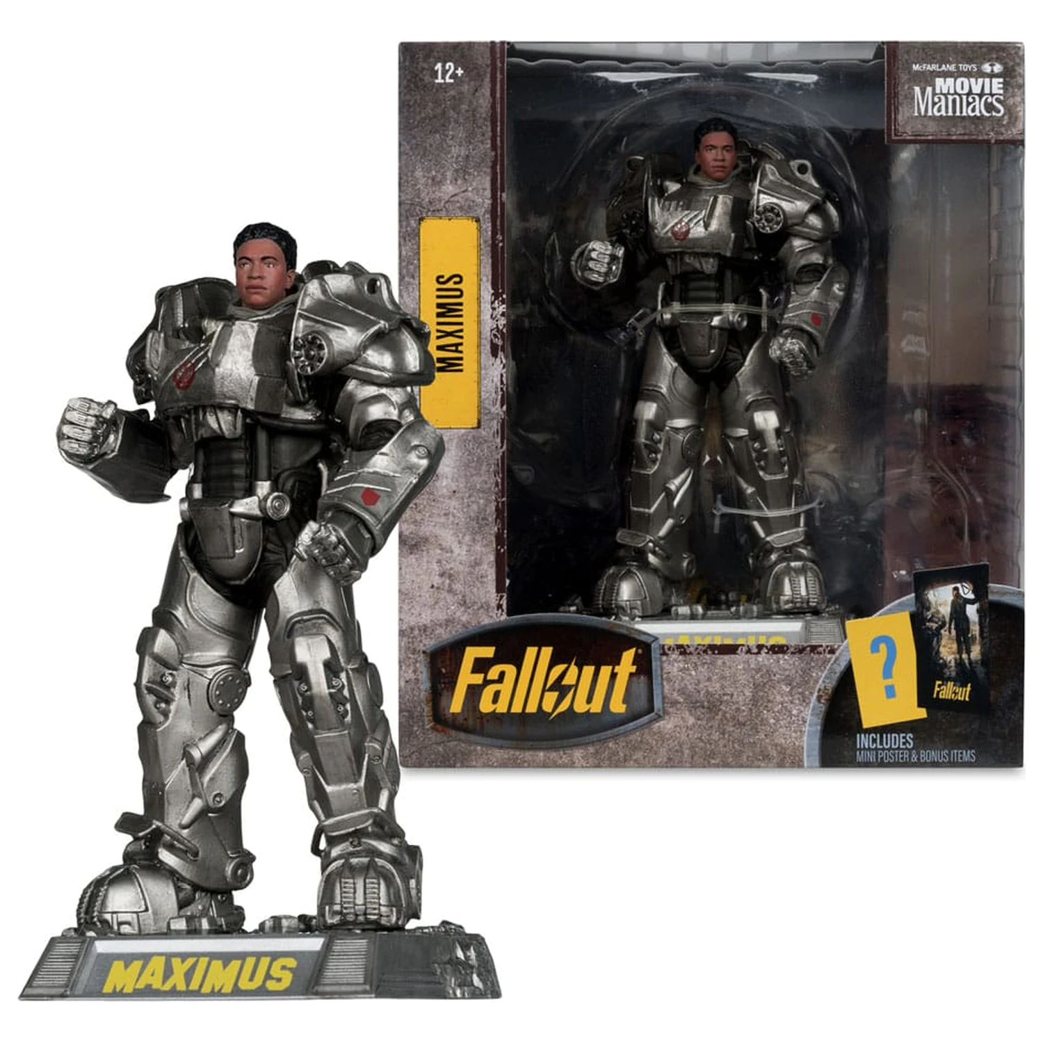 Fallout Movie Maniacs Actionfigur Maximus (Season 2) 17 cm Produktfoto