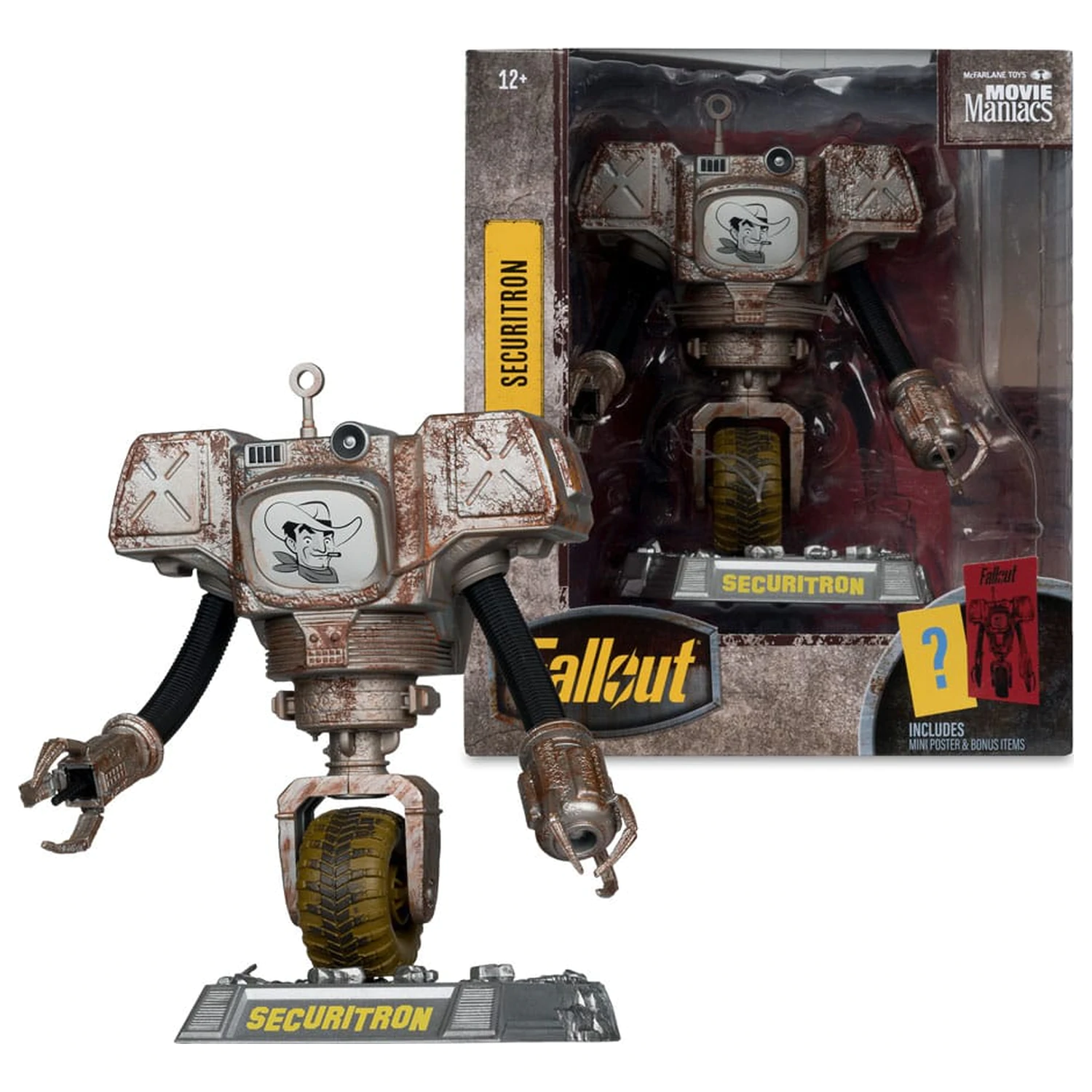 Fallout Movie Maniacs Actionfigur Securitron (Season 2) 15 cm Produktfoto