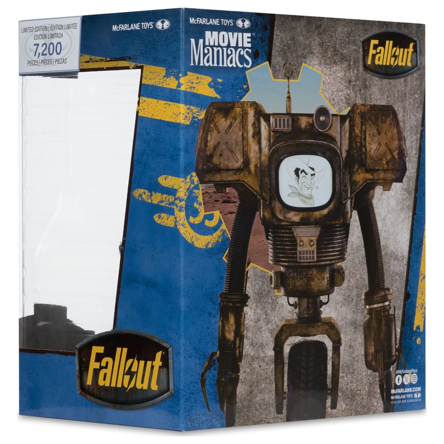 Fallout Movie Maniacs Actionfigur Securitron (Season 2) 15 cm Produktfoto