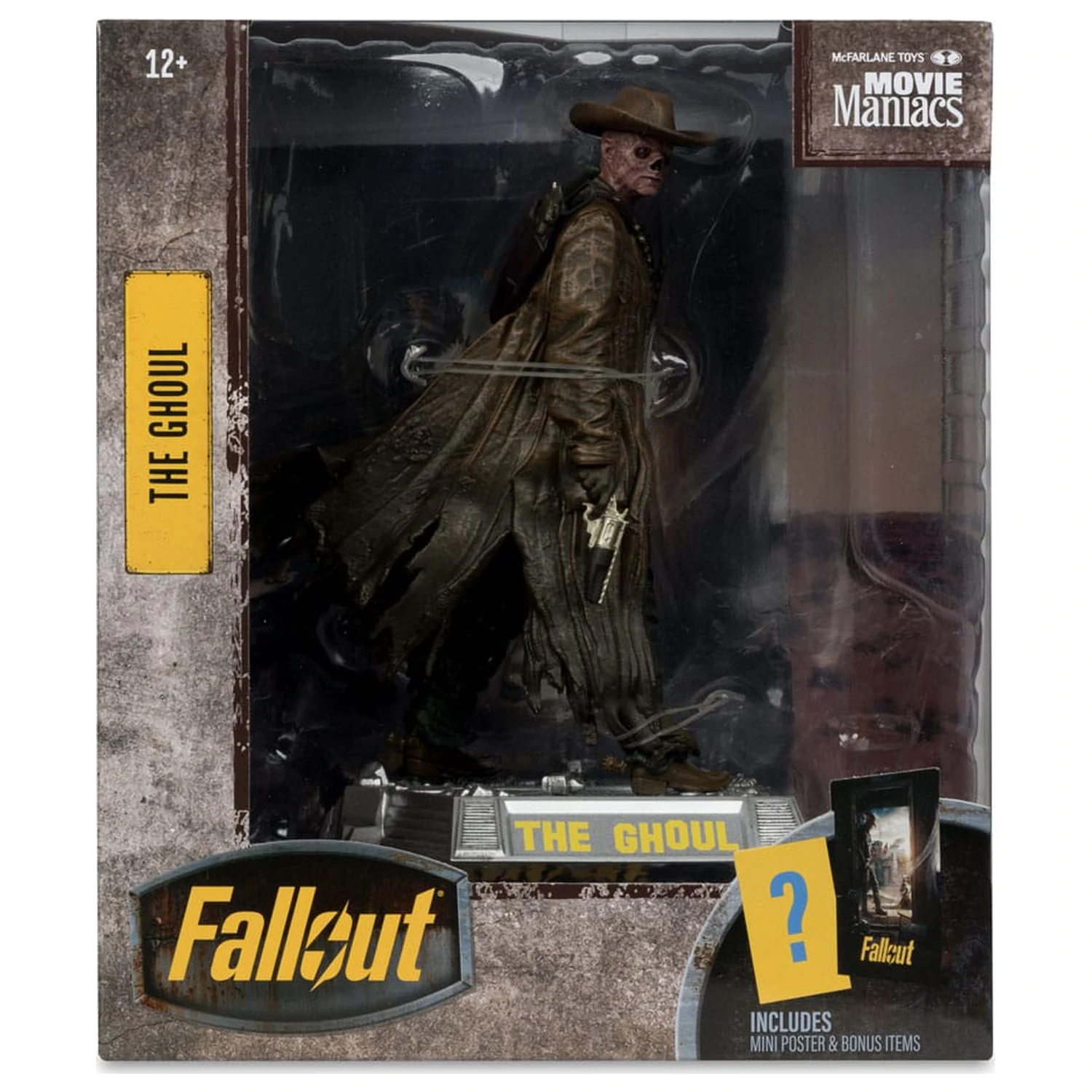 Fallout Movie Maniacs Action-Figur The Ghoul (Season 2) 17 cm Produktfoto
