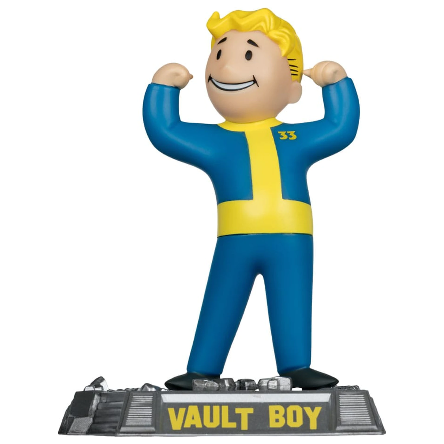 Fallout Movie Maniacs Actionfigur Vault Boy Version 1 14 cm Produktfoto