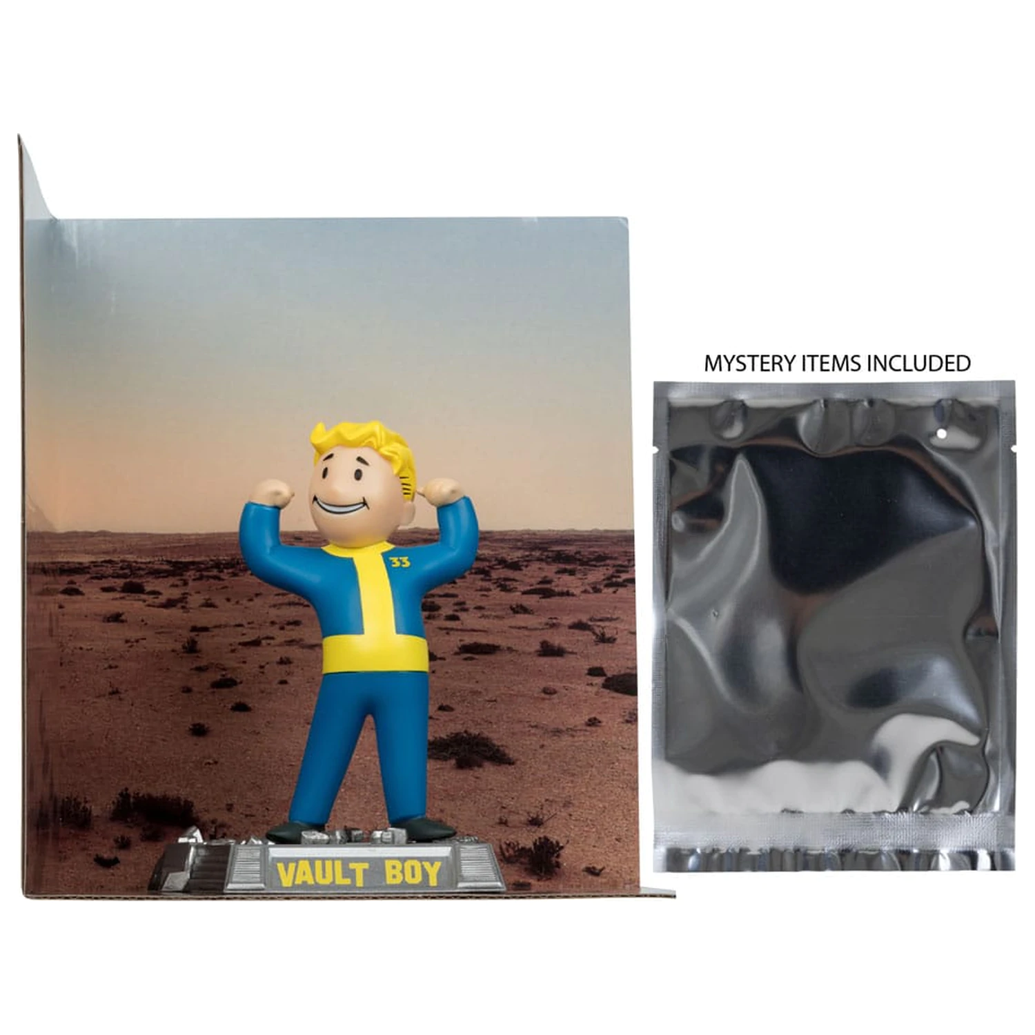 Fallout Movie Maniacs Actionfigur Vault Boy Version 1 14 cm Produktfoto
