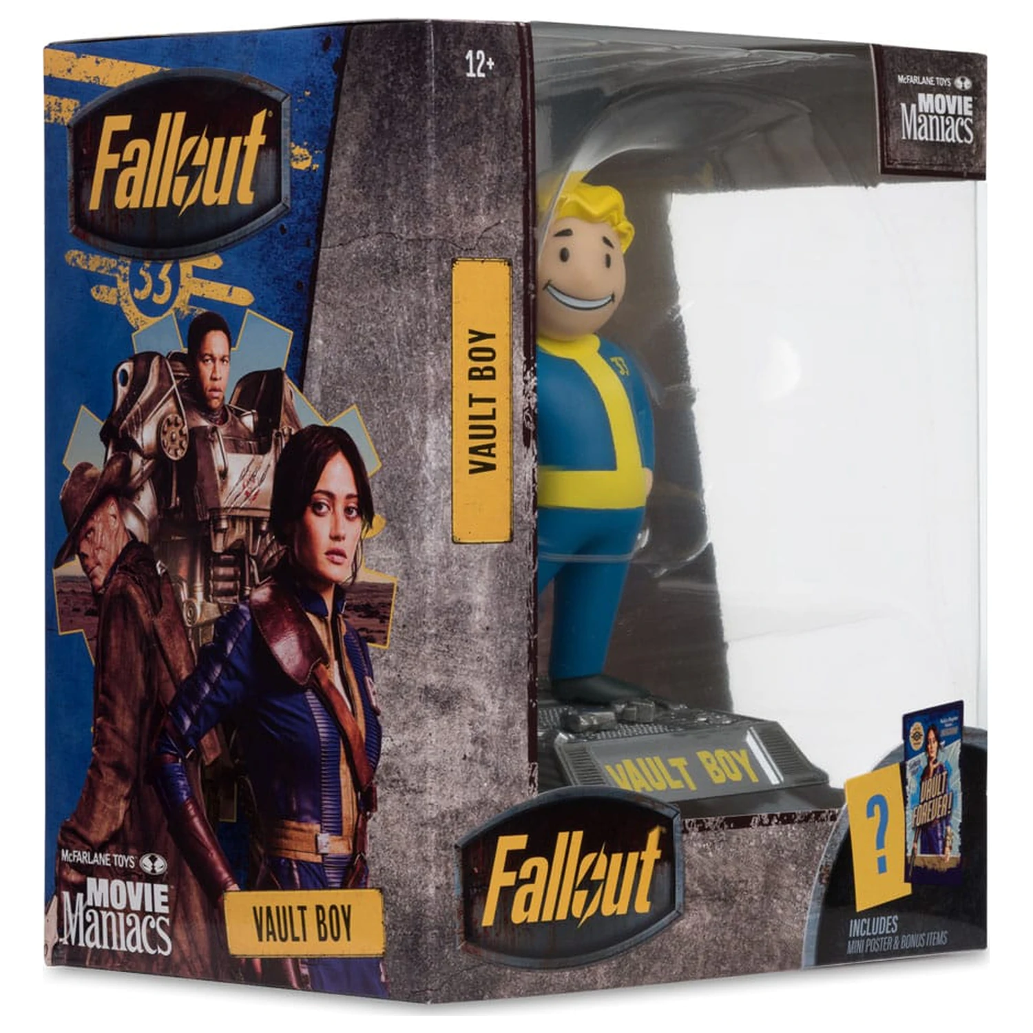 Fallout Movie Maniacs Actionfigur Vault Boy Version 2 14 cm Produktfoto
