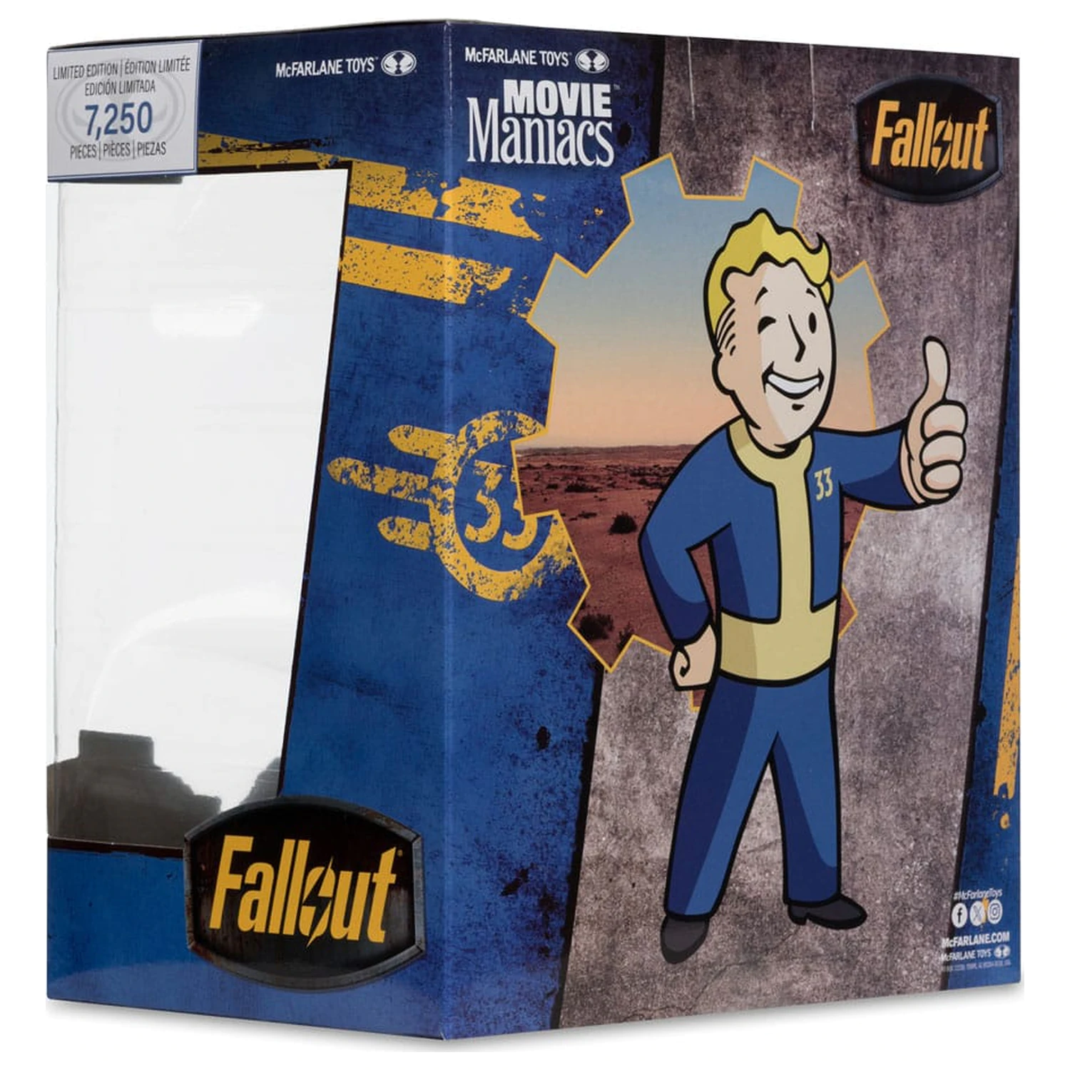Fallout Movie Maniacs Actionfigur Vault Boy Version 2 14 cm Produktfoto