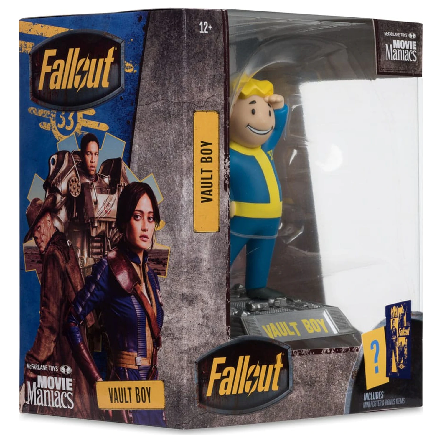 Fallout Movie Maniacs Actionfigur Vault Boy Version 3 14 cm Produktfoto