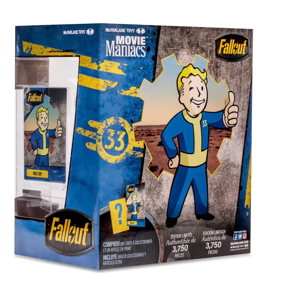 Fallout Movie Maniacs Actionfigur Vault Boy (Gold Label) 15 cm termékfotó