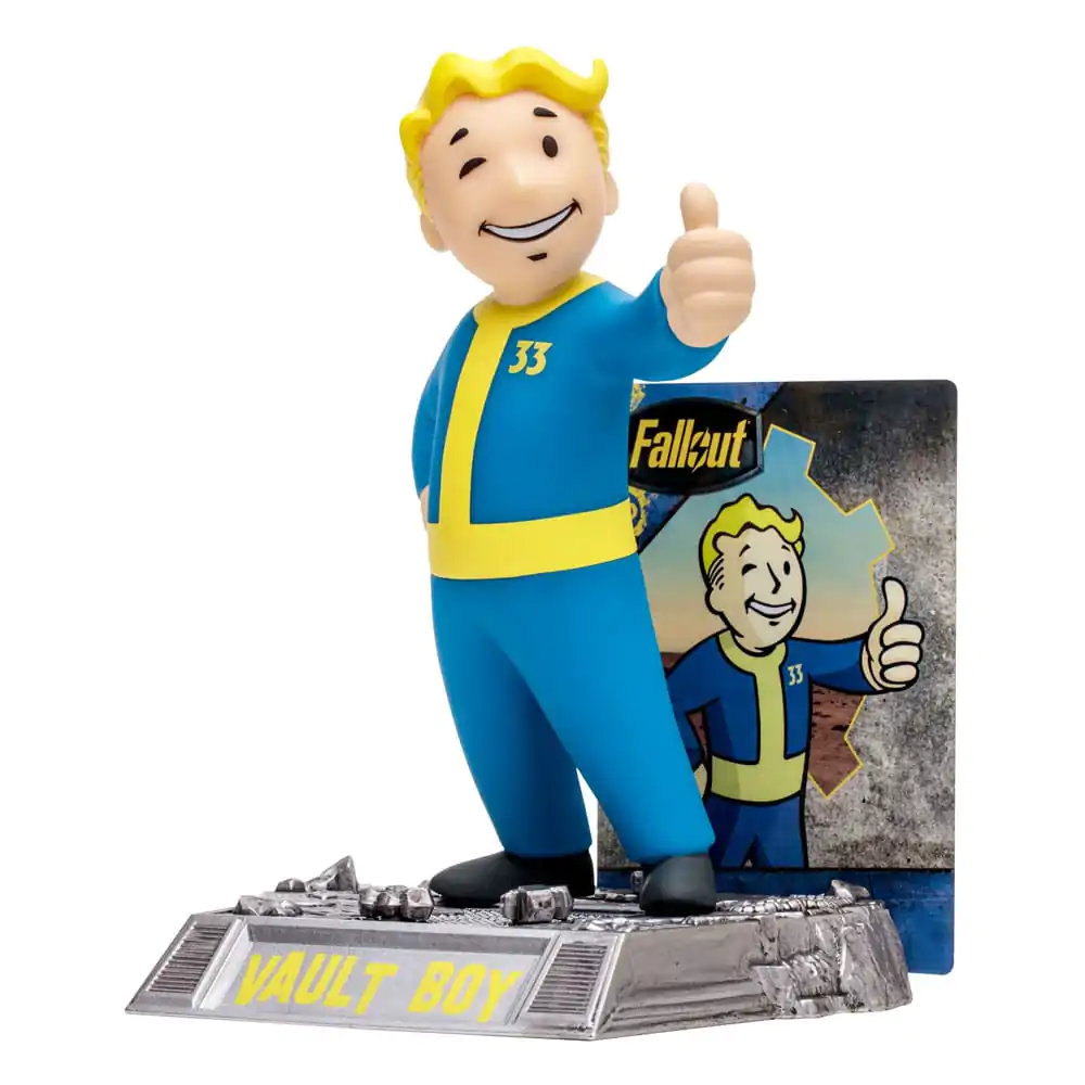 Fallout Movie Maniacs Actionfigur Vault Boy (Gold Label) 15 cm termékfotó