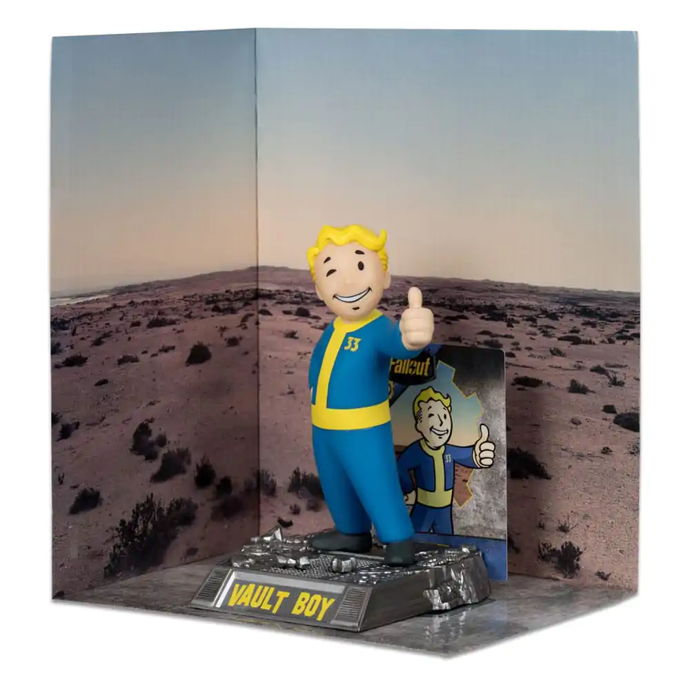 Fallout Movie Maniacs Actionfigur Vault Boy (Gold Label) 15 cm termékfotó