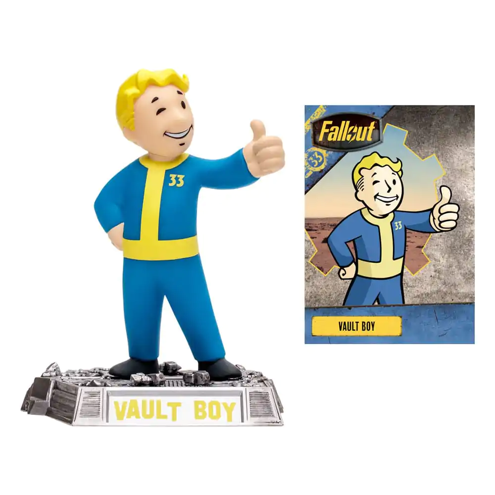 Fallout Movie Maniacs Actionfigur Vault Boy (Gold Label) 15 cm termékfotó