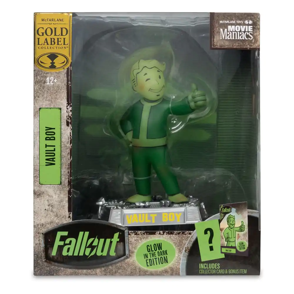 Fallout Movie Maniacs PVC-Statue Vault Boy 13 cm Produktfoto
