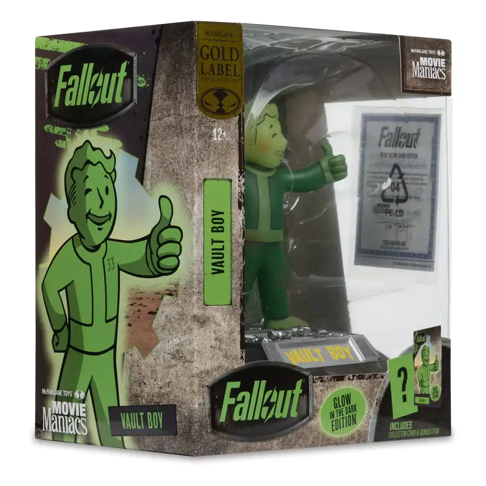 Fallout Movie Maniacs PVC-Statue Vault Boy 13 cm Produktfoto