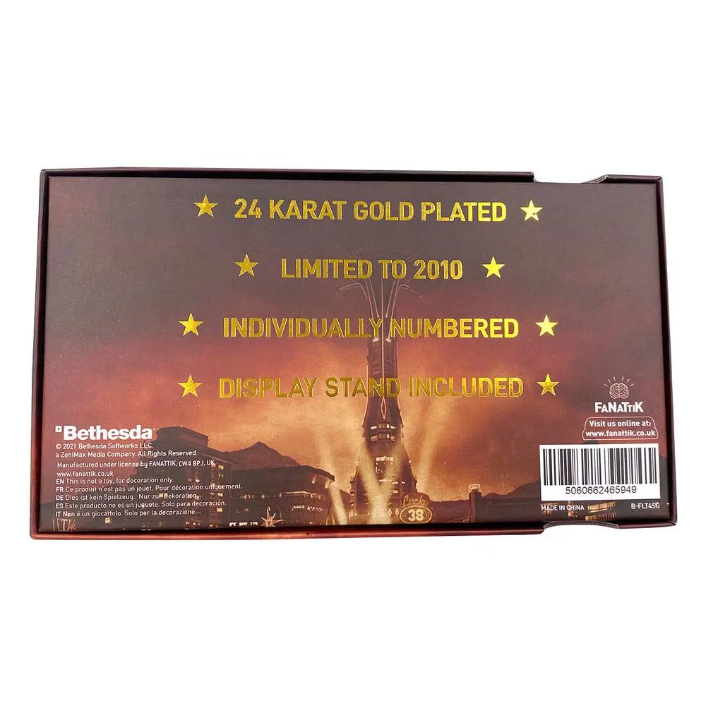 Fallout: New Vegas Replik New California Republik 20 Dollar Bill (vergoldet) Produktfoto