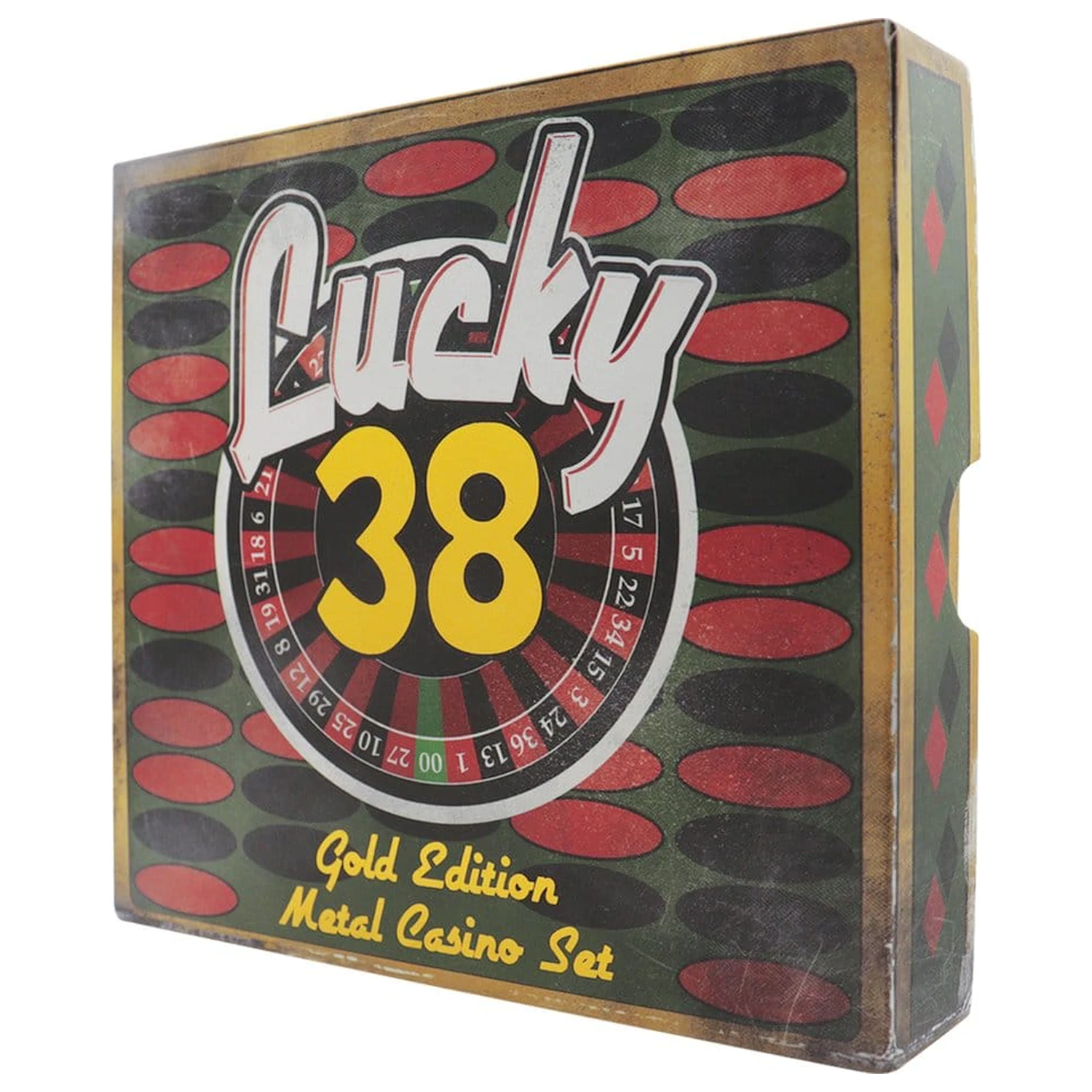 Fallout: New Vegas Replik Lucky 38 Imitation Gold Casino Set Limitierte Edition Produktfoto