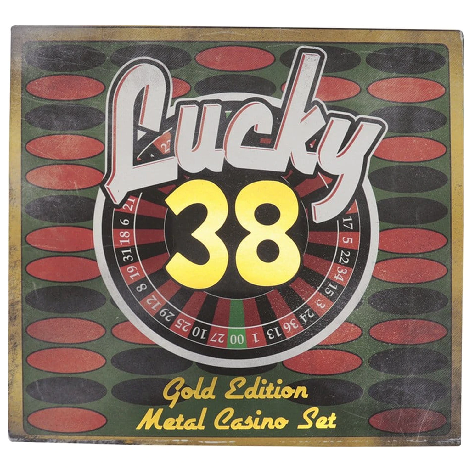 Fallout: New Vegas Replik Lucky 38 Imitation Gold Casino Set Limitierte Edition Produktfoto