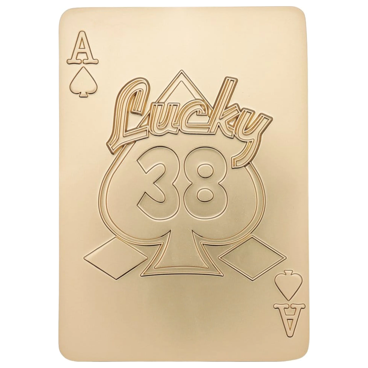 Fallout: New Vegas Replik Lucky 38 Imitation Gold Casino Set Limitierte Edition Produktfoto