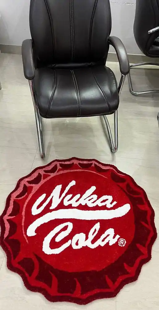 Fallout Teppich Nuka Cap 90 x 90 cm Produktfoto