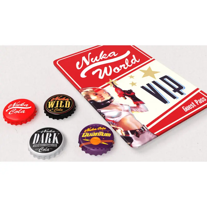 Fallout Nuka World englisches Willkommens-Set Produktfoto