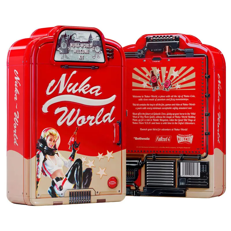 Fallout Nuka World englisches Willkommens-Set Produktfoto