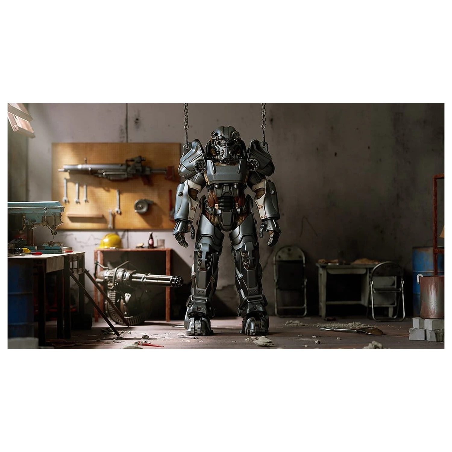 Fallout Plamatea Plastik Modellbausatz T-60 Power Armor 20 cm Produktfoto