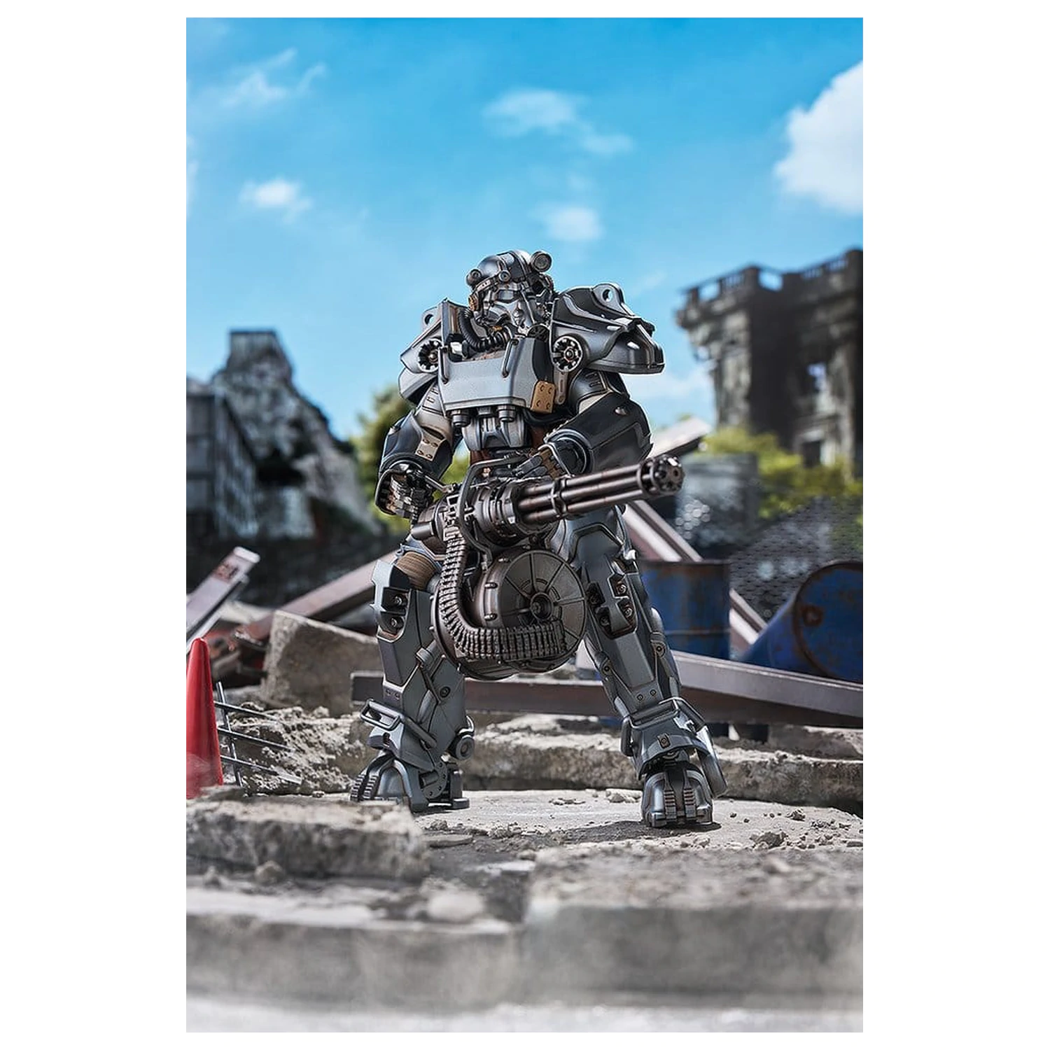 Fallout Plamatea Plastik Modellbausatz T-60 Power Armor 20 cm Produktfoto