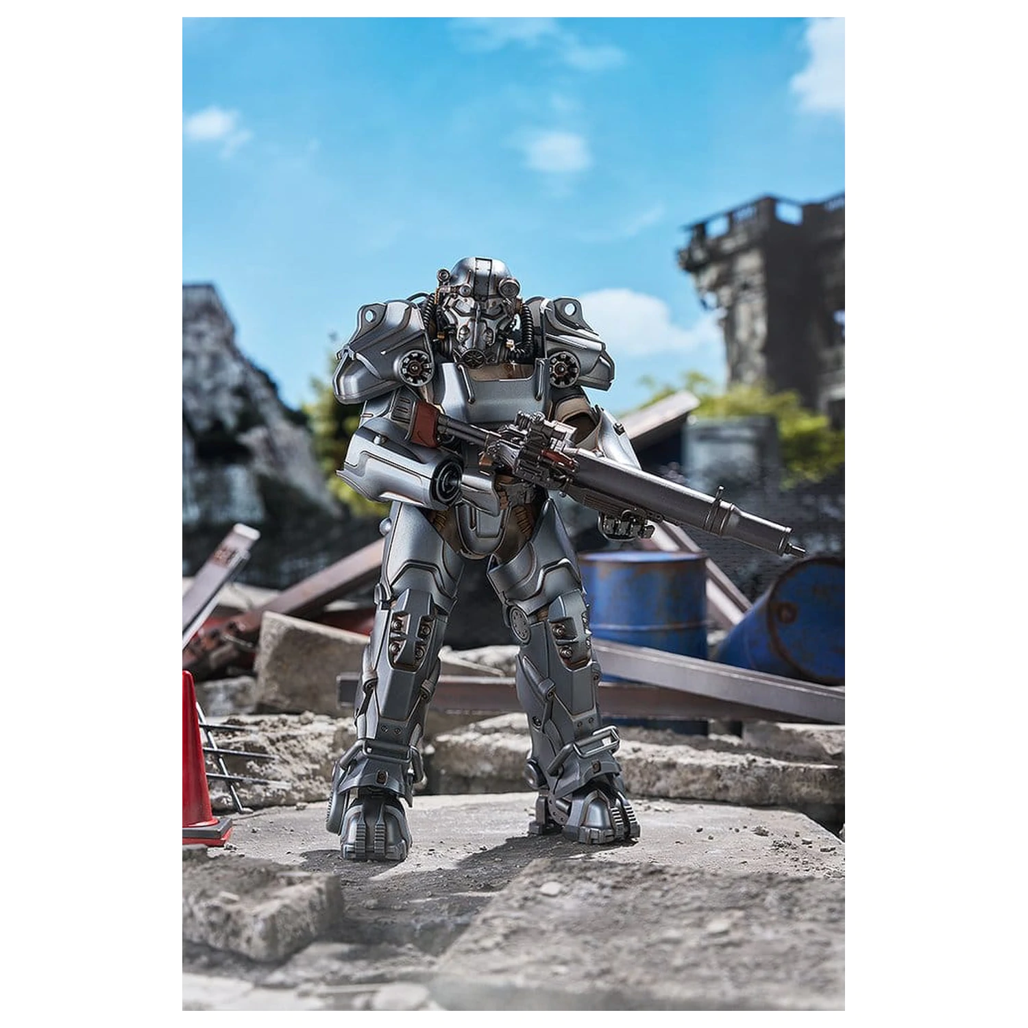 Fallout Plamatea Plastik Modellbausatz T-60 Power Armor 20 cm Produktfoto