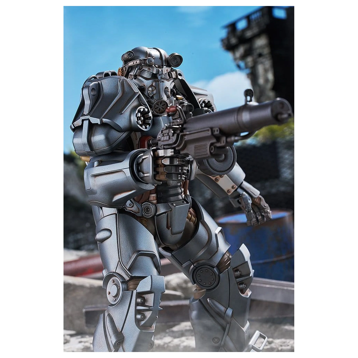 Fallout Plamatea Plastik Modellbausatz T-60 Power Armor 20 cm Produktfoto