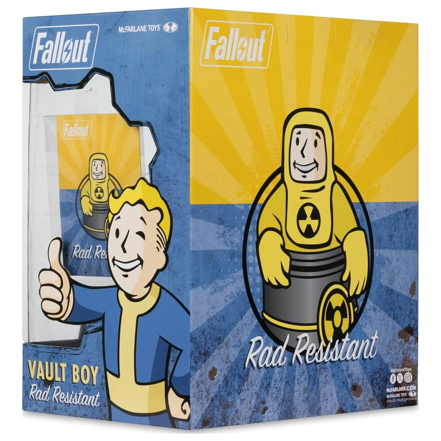 Fallout PVC Statue Vault Boy (Rad Resistant) 14 cm Produktfoto