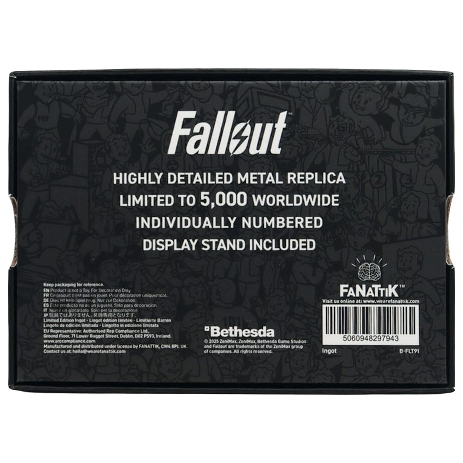 Fallout Replica Sicherheits-Schlüsselkarte Vault 111 Limited Edition 11 cm Produktfoto