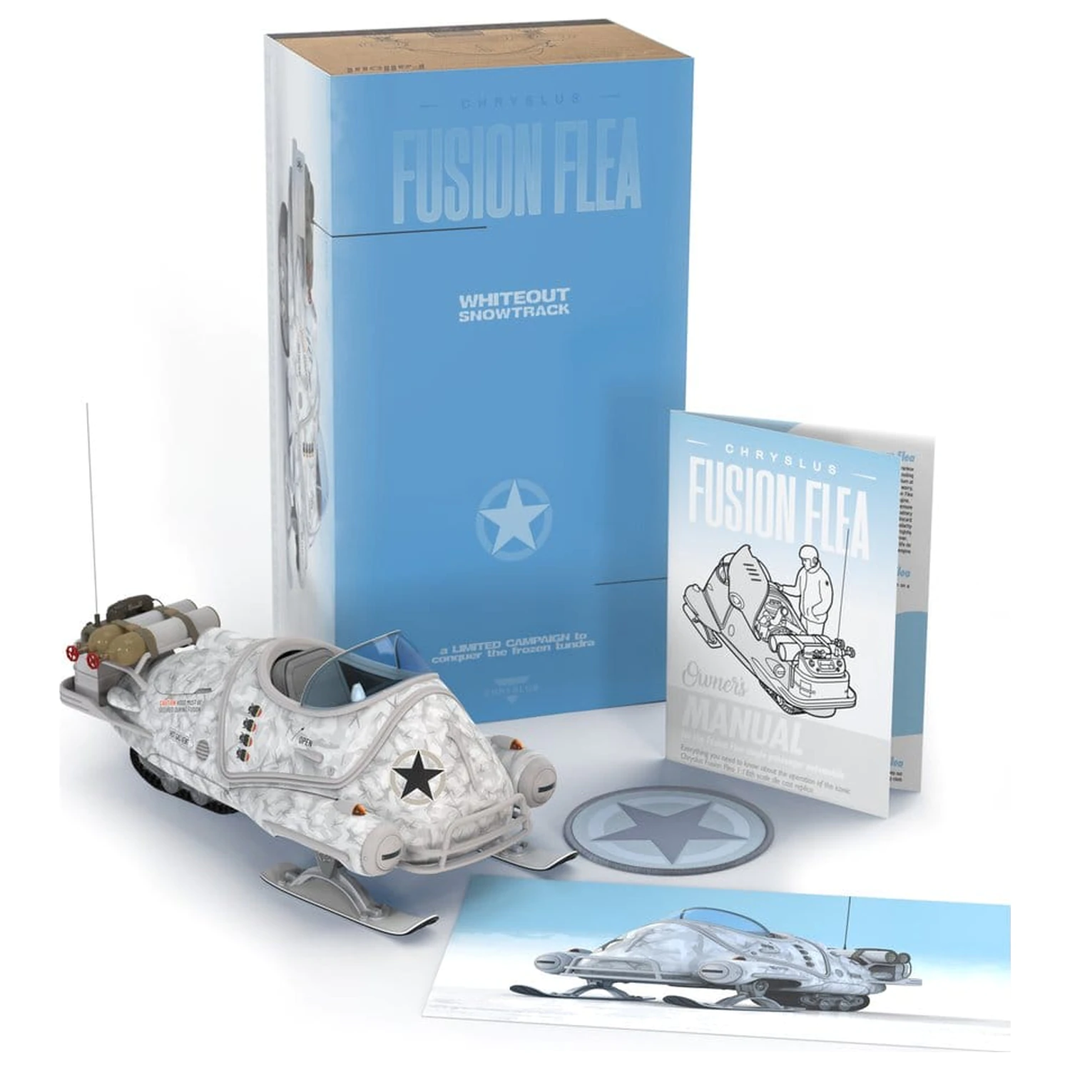 Fallout Replik Whiteout Snowtrack Floh Produktfoto