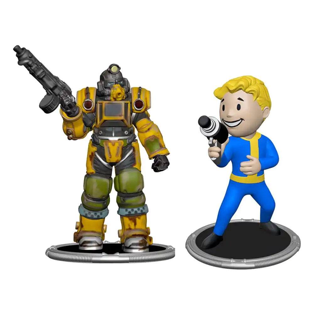 Fallout Minifiguren 2er-Pack Set A Excavator & Vault Boy (Gun) 7 cm termékfotó