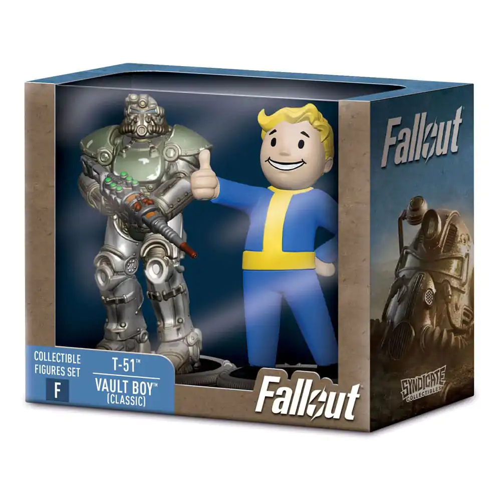 Fallout Minifiguren 2er-Pack Set F Raider & Vault Boy (Strong) 7 cm termékfotó